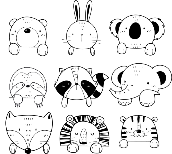 Zeugnismappe mit Tiermotive personalisiert